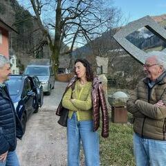 Ganz entspannt im Trigespräch.