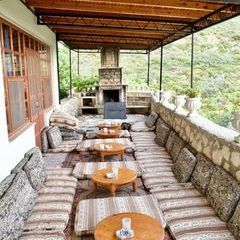 Und abends dann noch ein letzter Schluck Tee... oder auch Yakut oder Efes ;-) auf der OttomanenTerrasse