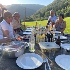 Kursteilnehmer's Vesper am Freitag Abend