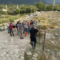 Am späten Nachmittag Ankunft in Tlos