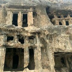 Die Felsengräber von Tlos.