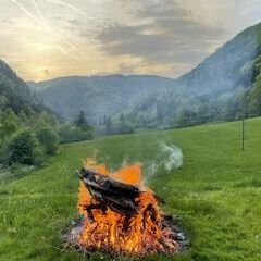 Das erste Feuer des Jahres!