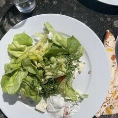 Essen am Samstag 1. Gang