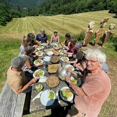 So langsam versammeln sich die KursteilnehmerInnen zum gemeinsamen abendlichen Vesper.