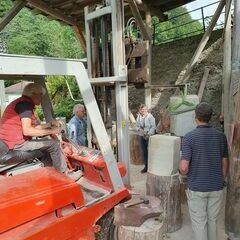 ...und anschließend "aufgebänkt"