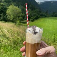 Und ein Eiskaffee an einem Sommertag, der keiner werden wollte...