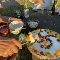 Zur abendlichen Erbauung hat Konditormeister Heinz noch etwas ganz besonderes mitgebracht :-))