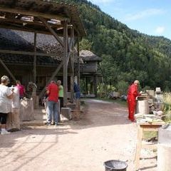 Optimales Arbeitswetter am Maierhof !